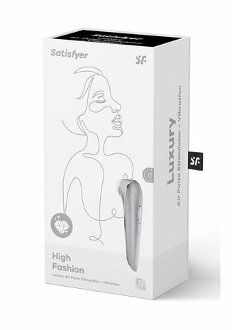 High Fashion - Air Pulse Stimulator + Vibratie