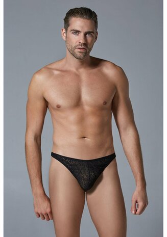 String met Luipaardprint S/M