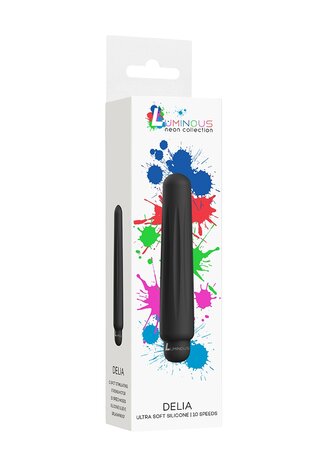 Delia - Klassieke Vibrator met Siliconen Sleeve
