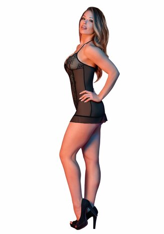 Nachthemd & G-String Set - M L/X