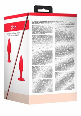 Glow - Verwarmende Anale Butt Plug