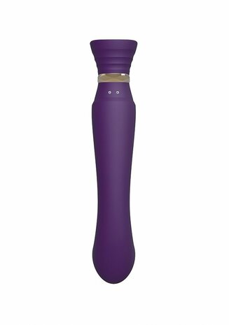 Queen - G-Spot Vibrator en Air Pulse Stimulator
