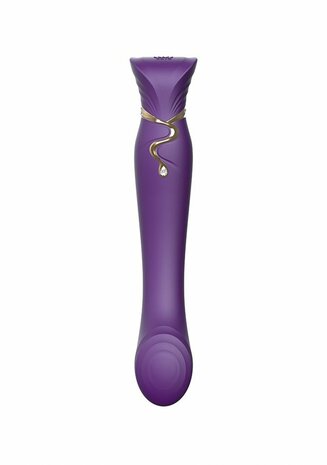 Queen - G-Spot Vibrator en Air Pulse Stimulator