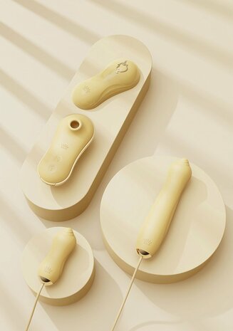 Sucking Vibrator with Pump and Different Attachments