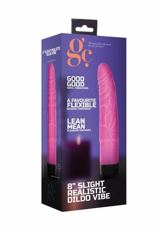 Lichte Realistische Dildo-Vibrator - 20 cm