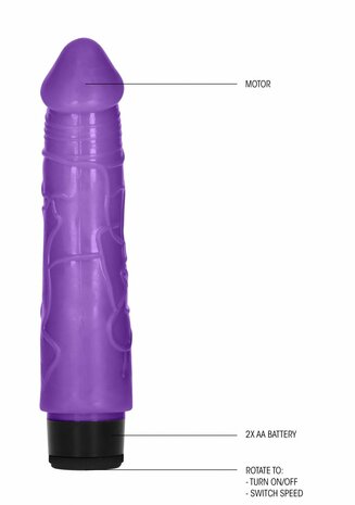 Dikke Realistische Dildo Vibrator - 20 cm