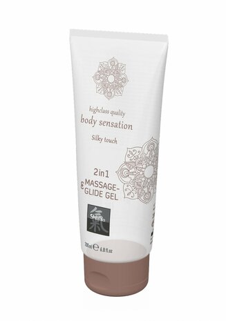 Silky Touch - 2 in 1 Massage- & Glide Gel