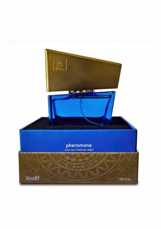 SHIATSU Pheromon Fragrance Man - Darkblue - 50 ml