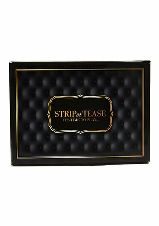 Strip or Tease - Sexy Kaartspel met Dobbelstenen