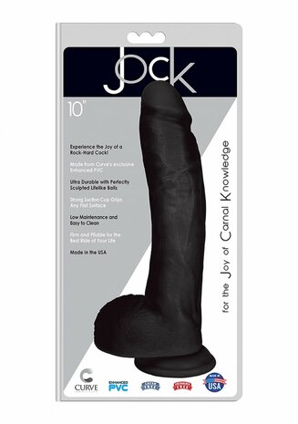 Dildo met Ballen - 25,5 cm