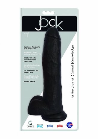 Dildo met Ballen - 28 cm