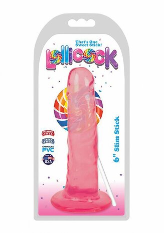 Slim Stick Cherry Ice - Dildo - 15 cm