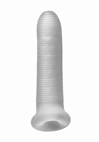Fat Boy Micro Ribbed Sheath - Dildo - 16,5 cm