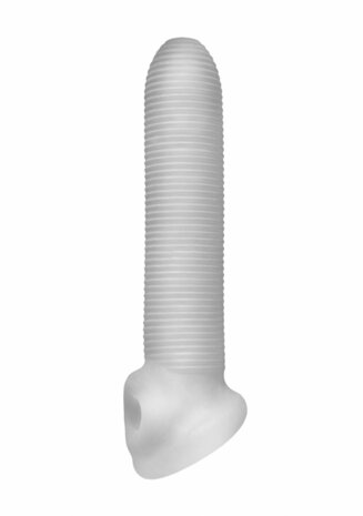 Fat Boy Micro Ribbed Sheath - Dildo - 19 cm