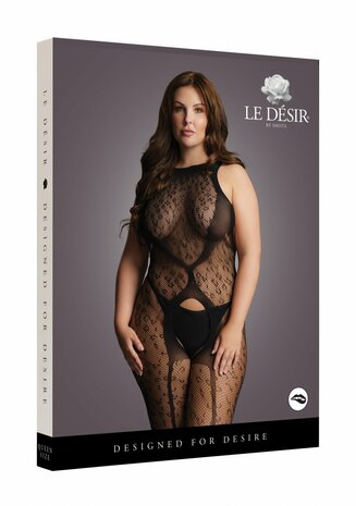 Kruisloze Bodystocking - Plus Size OSX