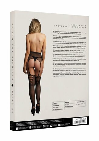 Hoge Taille Jarretelles Kousen - One Size O/S