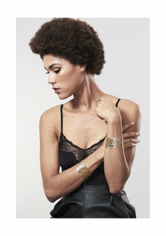 Desir Métallique - Metallic Mesh Handboeien