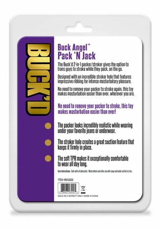 Buck'd - 2 in 1 Pack n Jack