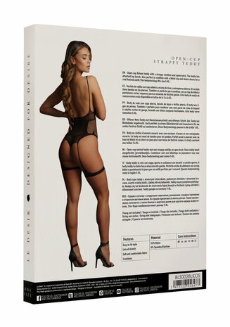 Teddy met Open Cups en Bandjes - One Size O/S