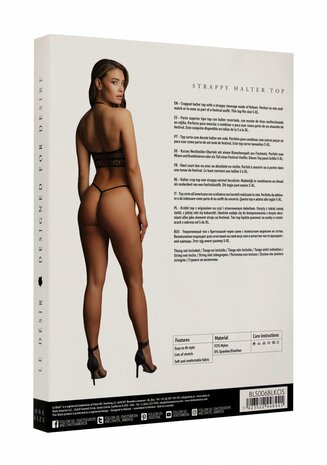 Haltertop met Bandjes - One Size O/S