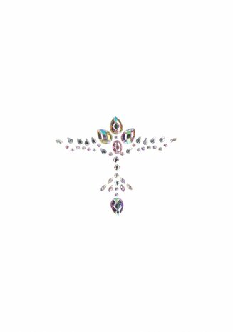 Dazzling Cleavage Bling Sticker O/S