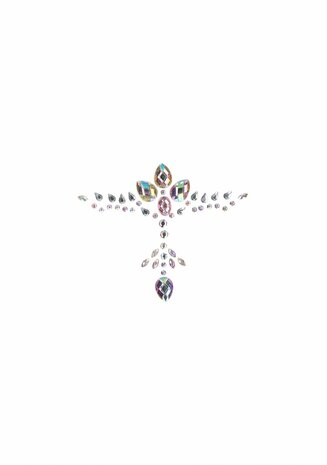 Dazzling Cleavage Bling Sticker O/S