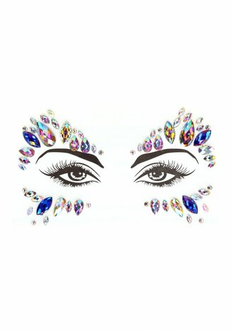 Dazzling Eye Sparkle Bling Sticker O/S