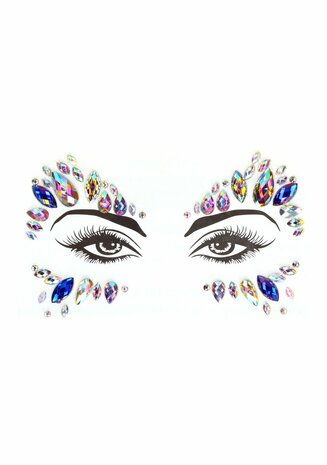 Dazzling Eye Sparkle Bling Sticker O/S