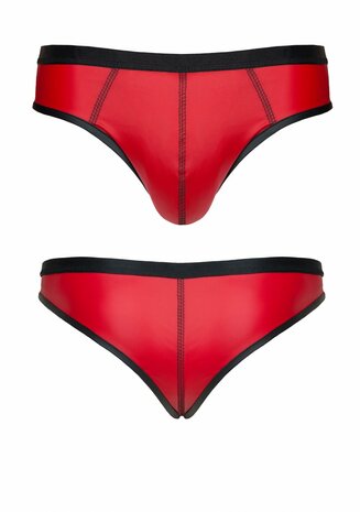 Wetlook Brazilian Style Briefs for Men - S 2XL