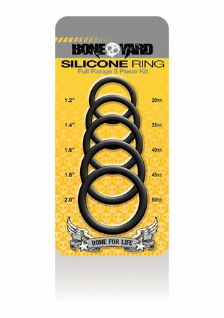 Silicone Ring - Cockring - 5 Stuks