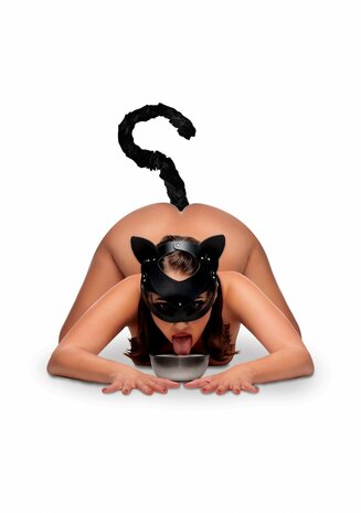 Cat Tail - Anaal Plug en Masker Set