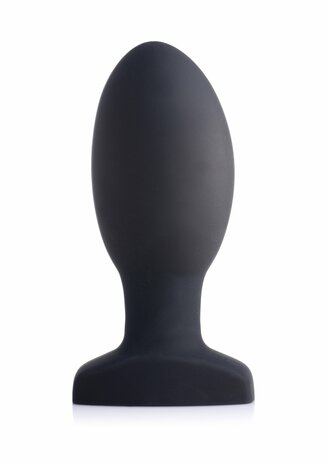 Opblaasbare Vibrerende Siliconen Butt Plug