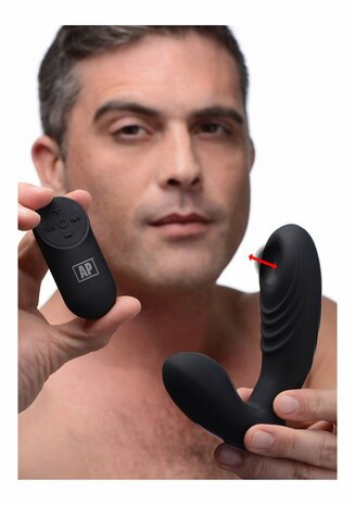 P-Thump - Tapping Prostate Vibrator with Remote Control and 7 Speeds