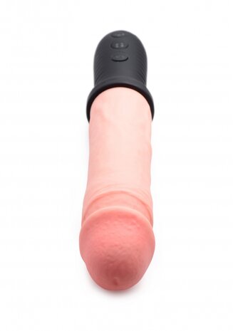 Auto Pounder - Vibrerende en Stotende Dildo met Handvat