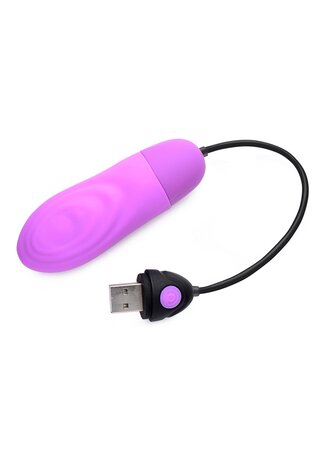 Pulsating Rechargeable Silicone Bullet