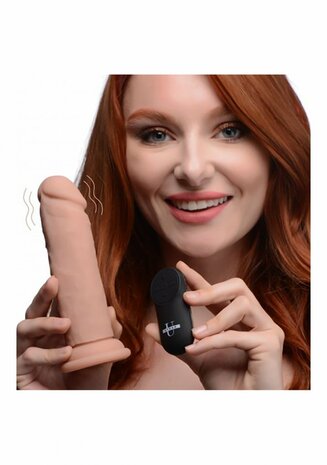 Power Player - Vibrerende Dildo met Afstandsbediening