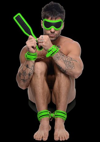 Kink in the Dark - Glow in the Dark Hog Tie Set