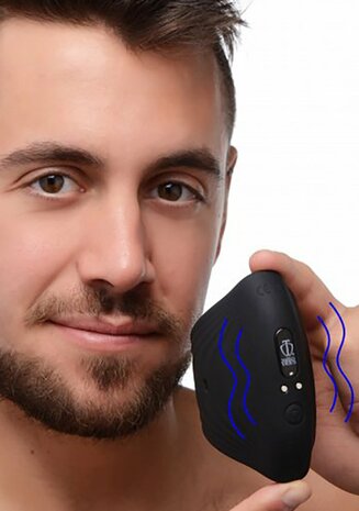 Pleasure Stroke - Vibrating Silicone Penis Sleeve