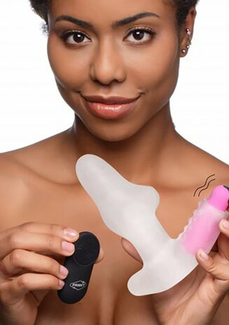 Filler Up - Vibrating Love Tunnel + Remote Control