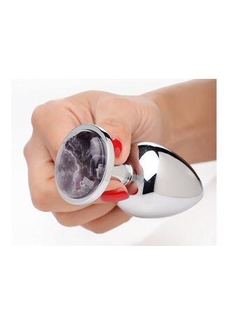 Amethyst Gem - Butt Plug - Large