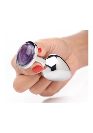 Amethyst Gem - Butt Plug - Medium