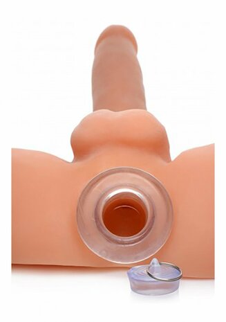 Ass Bung - Doorzichtige Holle Anale Dilatator met Plug - Medium