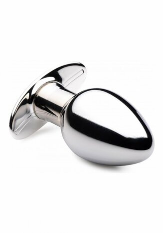 Chrome Blast - Oplaadbare Butt Plug - Groot