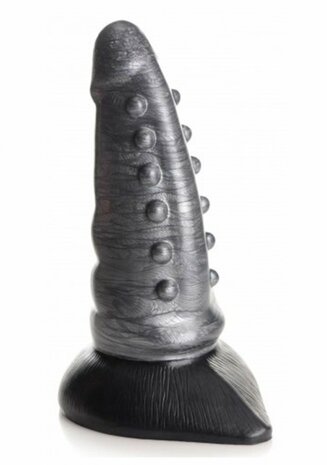 Beastly - Toelopende Hobbelige Siliconen Dildo