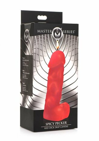 Spicy Pecker - Red Dick Drip Kaars