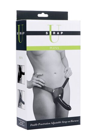 Plena - Dubbele Penetratie Verstelbare Strap-On Dildo