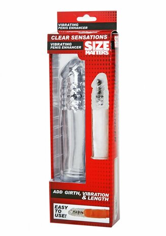 Vibrating Penis Sleeve with Bullet