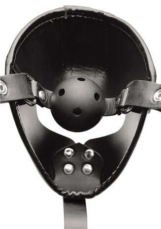 Pup - Puppy Play Masker + Adembare Ball Gag