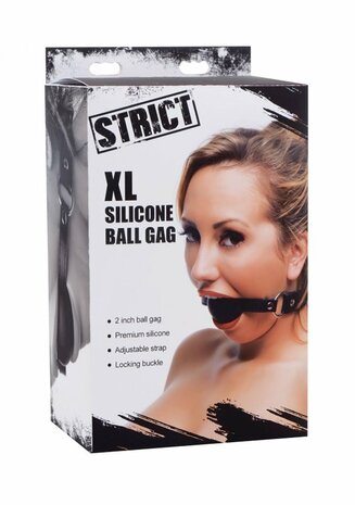 XL Siliconen Bal Gag