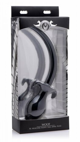 Woof XL - Siliconen Puppy Tail buttplug